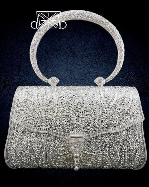Handcrafted Thai Sterling Silver Purse